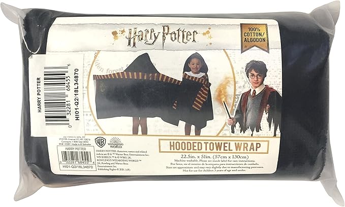 Jay Franco Warner Bros. Harry Potter Hooded Bath/Pool/Beach Towel