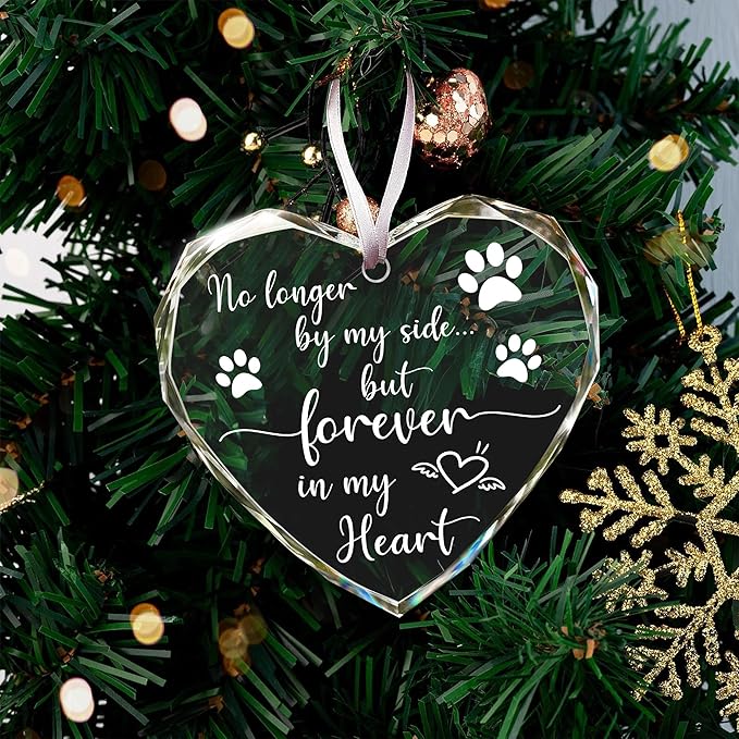 Pet Memorial Ornament for Christmas Tree - Unique Ornaments for Memory Keepsake - Ideal Gifts for pet Memorials - Pet Loss Gifts - A Ornament Reminder of Puppy Memories