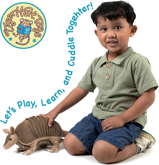 Mike The Armadillo - 9 Inch (Tail Measurement not Included!) Stuffed Animal Plush