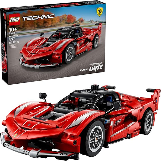 LEGO Technic Ferrari FXX K Toy Car - Building Toy for Girls & Boys, Ages 10+ - Cool Birthday Gift for Kids - Race Car Model for Play & Display - 42212
