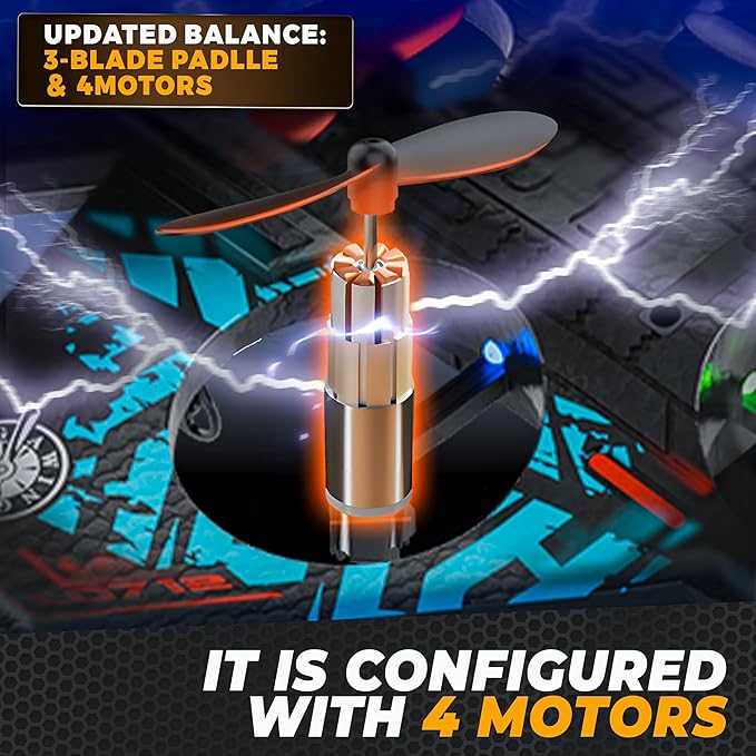 BEZGAR Drones for Kids | 2.4GHZ RC Plane, 6-axis Gyro Remote Control Airplane, RC Helicopter, 360° Flip Fighter Jet Toy with Colorful LED Navigation Light Gray