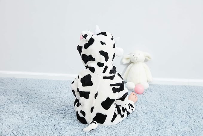 Dream cosplay Unisex Baby Costume,Baby Flannel Animal Halloween Home Clothing