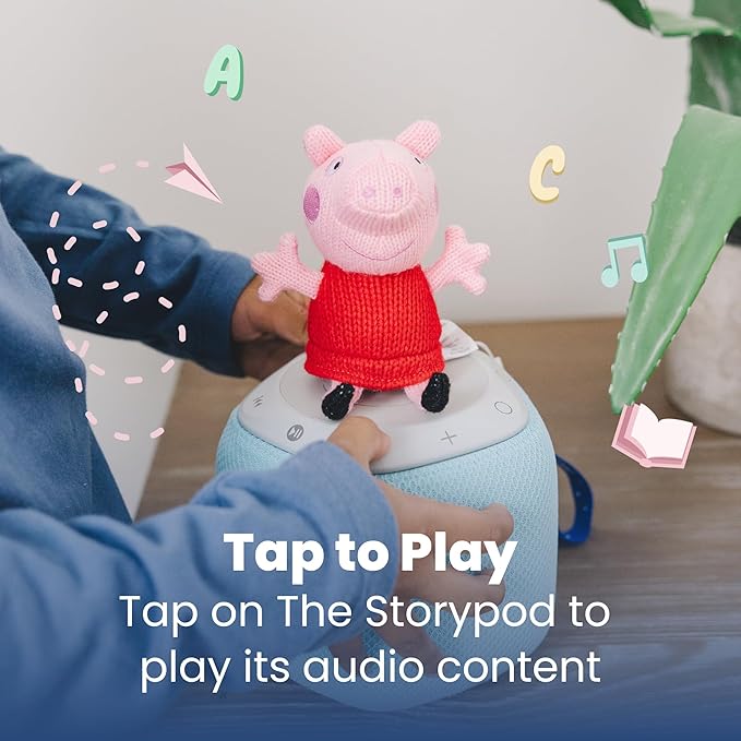 Storypod The Learning-First Audio Play System | Featuring Peppa Pig for 3-5 Year Olds | Interactive Educational Toy & Storyteller | Toddlers, Preschoolers | Boys & Girls | Adventures in Everyday Joy