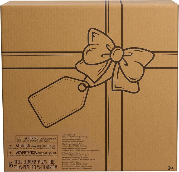 Disney Jr. Mickey Mouse Clubhouse Deluxe 28-inch Playset with Lights and Sounds, 16-Pieces, 3-inch Articulated Figurines, Toy for Fans, Boys, Kids, Ages 3 and Up by Just Play