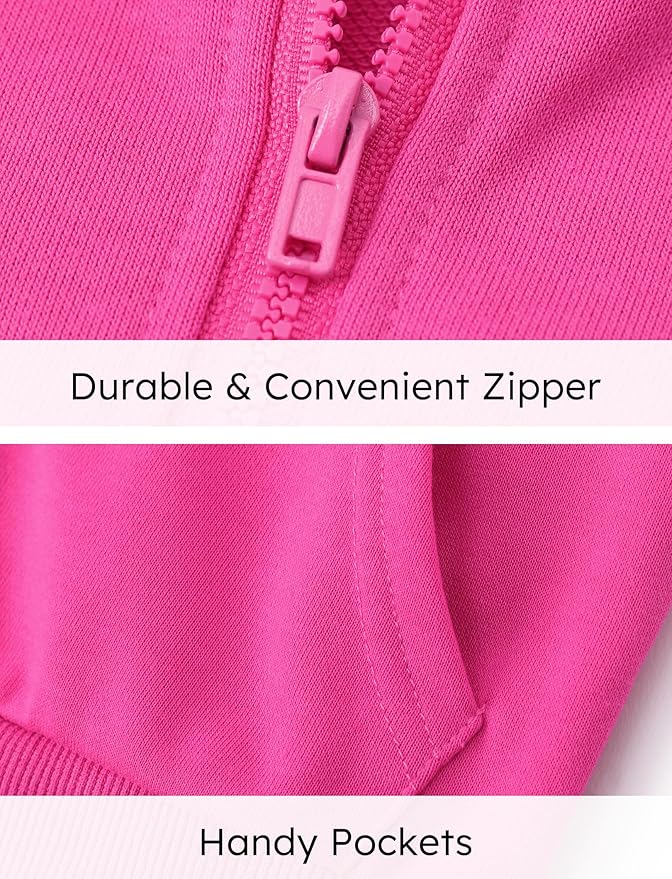 Disney Frozen Stitch Princess Minnie Mickey Spiderman Girls/Boys Zip Up Hoodie Fall Zipper Sweatshirt Jacket Toddler-Big Kid