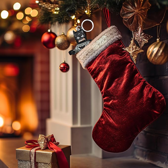 LEGO DC Super Heroes Large 3 Inch Tall Figure Keychain Light - Batman (KE92H)