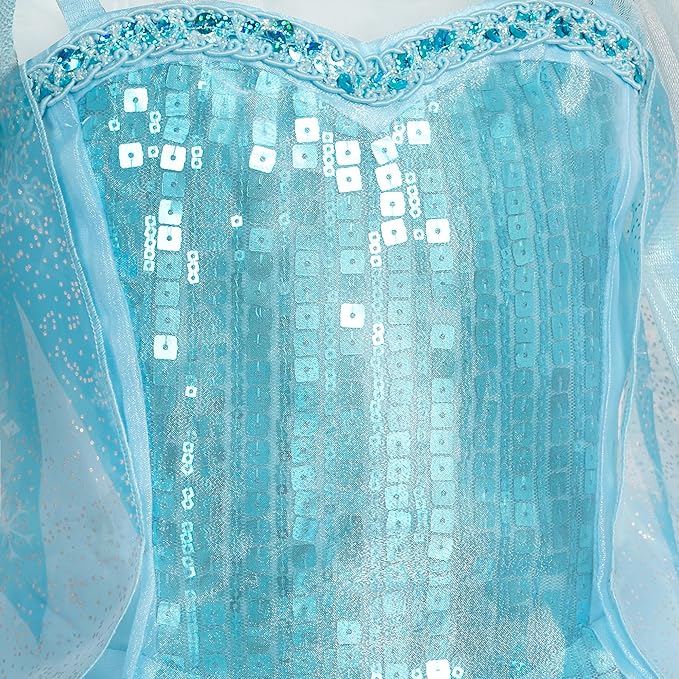 DISNEY STORE Official Princess Halloween Costume for Kids - Disney Princess Dresses - Dress up Clothes for Pretend Play