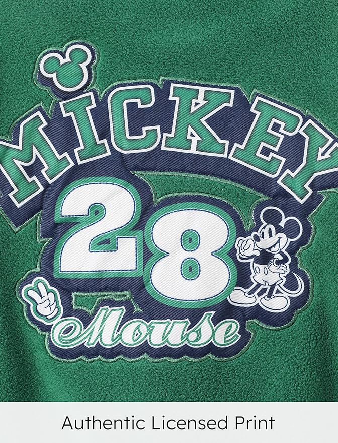Disney Minnie Mickey Stitch Princess Frozen Elsa Marvel Jacket Lightweight Coat Button up Color Block Sweatshirt 2-14 Years