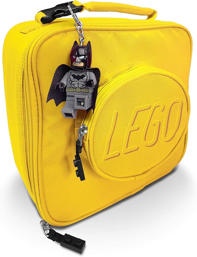 LEGO DC Super Heroes Large 3 Inch Tall Figure Keychain Light - Batman (KE92H)