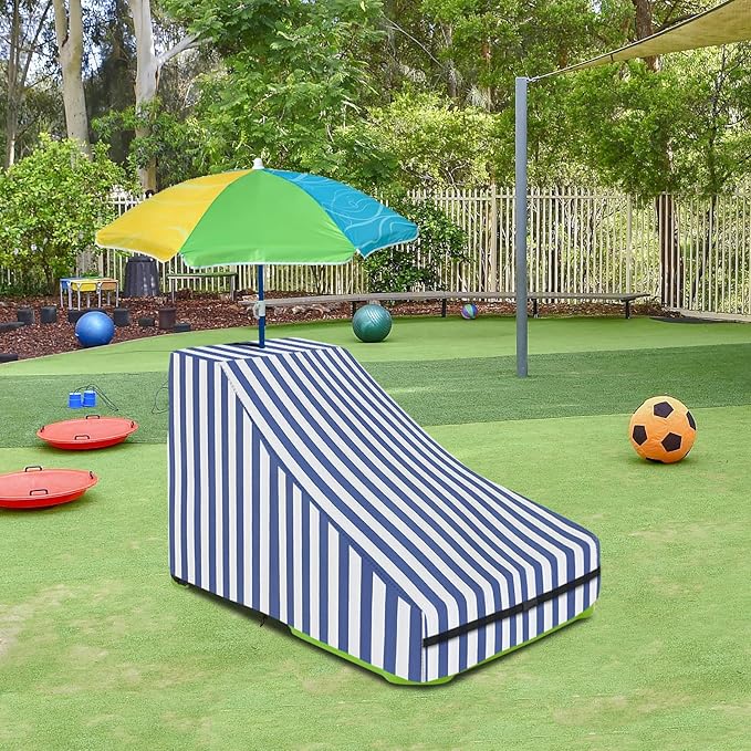 Kids Water Table Cover,Outdoor Heavy Duty 600D Waterproof Toddler Water Play Table Cover,Compatible with Step2 Waterpark Wonders Two-Tier Water Table