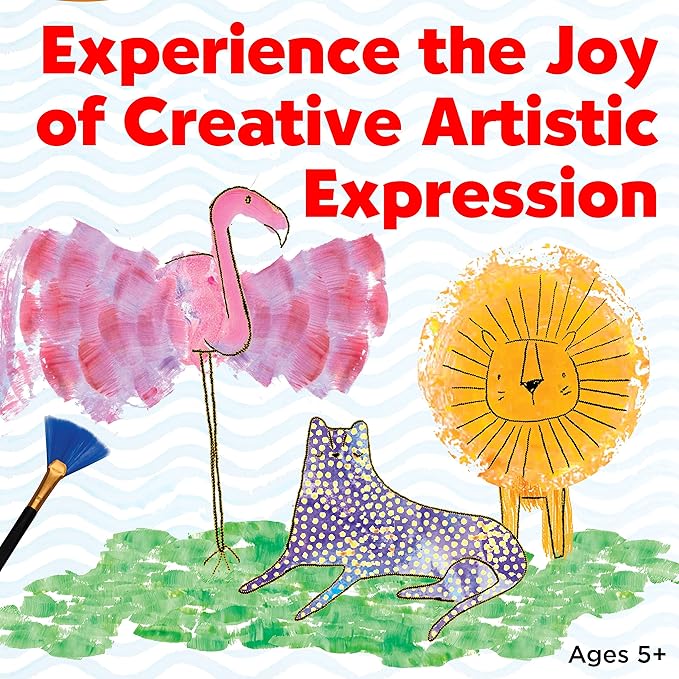 Faber-Castell Young Artist Texture Painting - Painting Set for Kids Ages 5+, Toddler Art Supplies (Packaging May Vary)