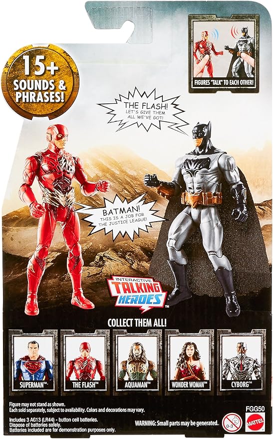 Justice League Talking Heroes Batman Figure