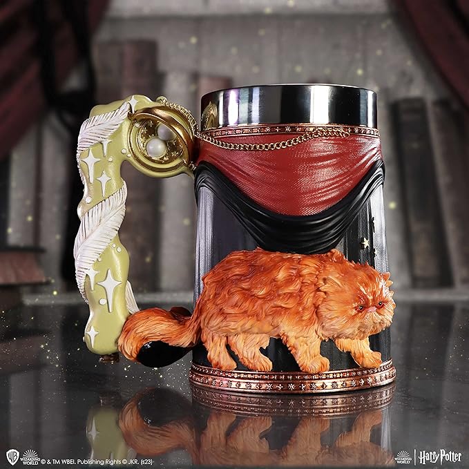 Nemesis Now Harry Potter Collectible Tankard, Hand-Painted Resin Beer Mug with Removable Insert, Harry Potter Merch 15.5cm - Hermione