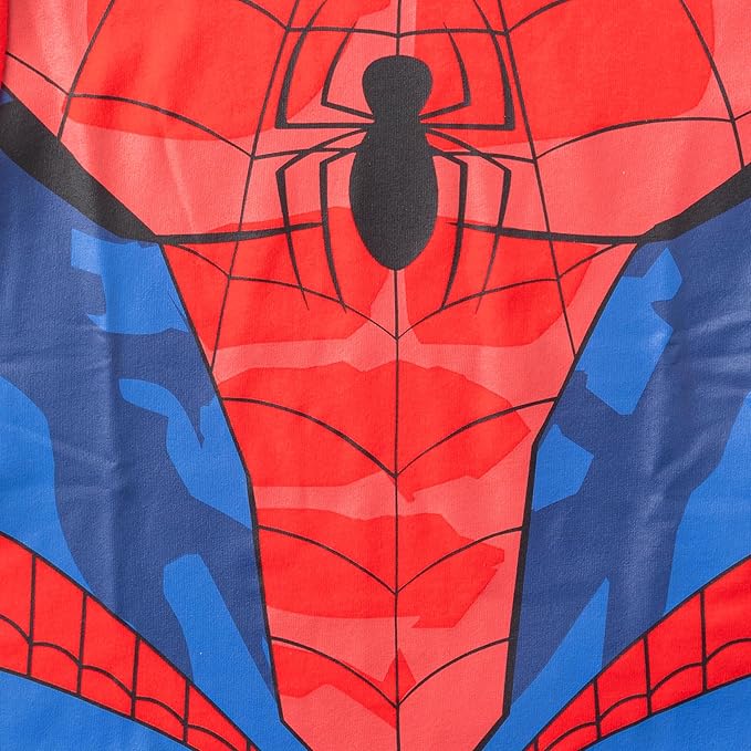 Marvel Spider-Man Boys 2 Piece Short Sleeve Shirt and Pants Set for Toddlers and Big Kids