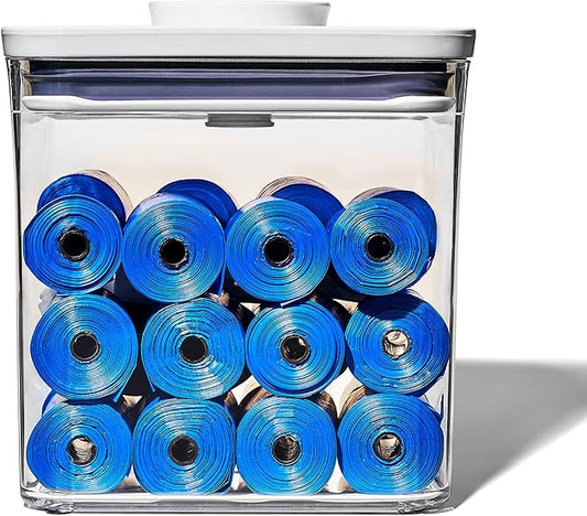 OXO Good Grips Pet POP Container – 2.8 Qt/2.6 L |Ideal for up to 3lbs of Dog Food or 2lbs of Cat Food | Airtight Dog and Cat Food Storage Container | BPA Free