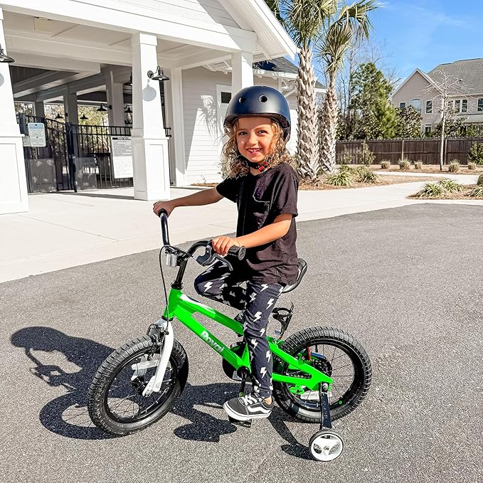 RoyalBaby Kids Bike Freestyle Classic & EZ Balance Pedal Switchable Bicycle, 12 14 16 18 Inch, 3-10 Years Toddler to Big Kids