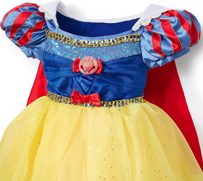 DISNEY STORE Official Princess Halloween Costume for Kids - Disney Princess Dresses - Dress up Clothes for Pretend Play