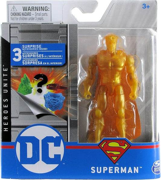 DC Heroes Unite 2020 Superman (Gold Chase) 4-inch Action Figure by Spin Master