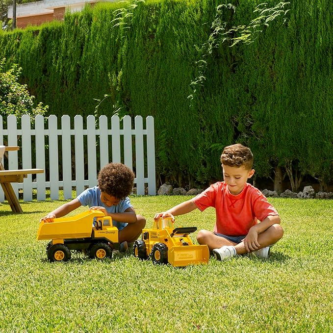 Tonka Retro Mighty Dump Truck - Collector's Edition - Made with 2X More Steel, Kids Construction Toy, Metal Truck, Toy Truck for Boys and Girls, Kids, Toddlers, Ages 3+