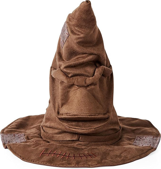 Wizarding World Harry Potter, Talking Sorting Hat with 15 Phrases for Pretend Play, Kids Toys, Accessory for Halloween Costumes for Girls & Boys
