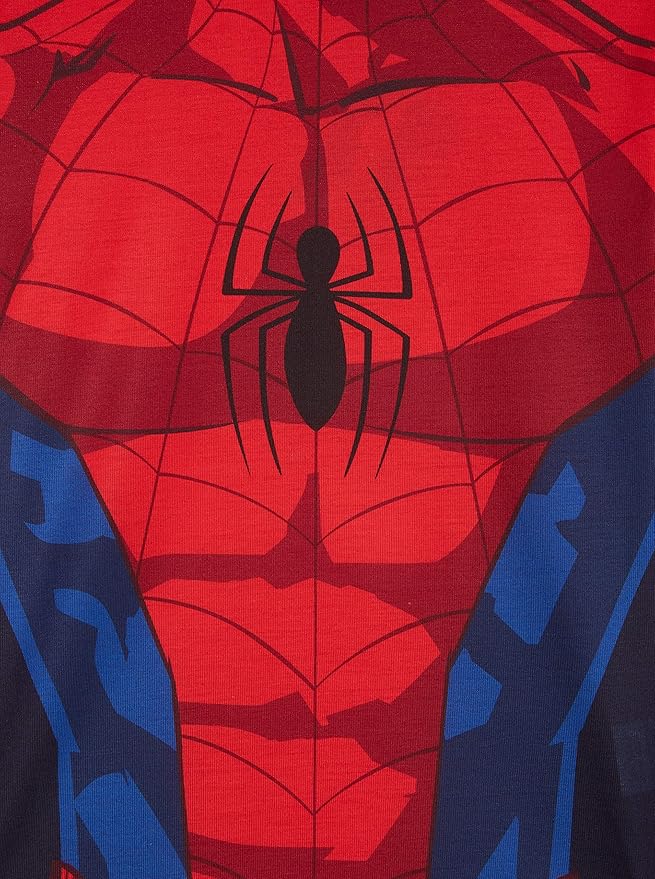 Marvel Spiderman Pajamas for Boys Teens Long PJs Set Lounge Set Comfy Sleepwear