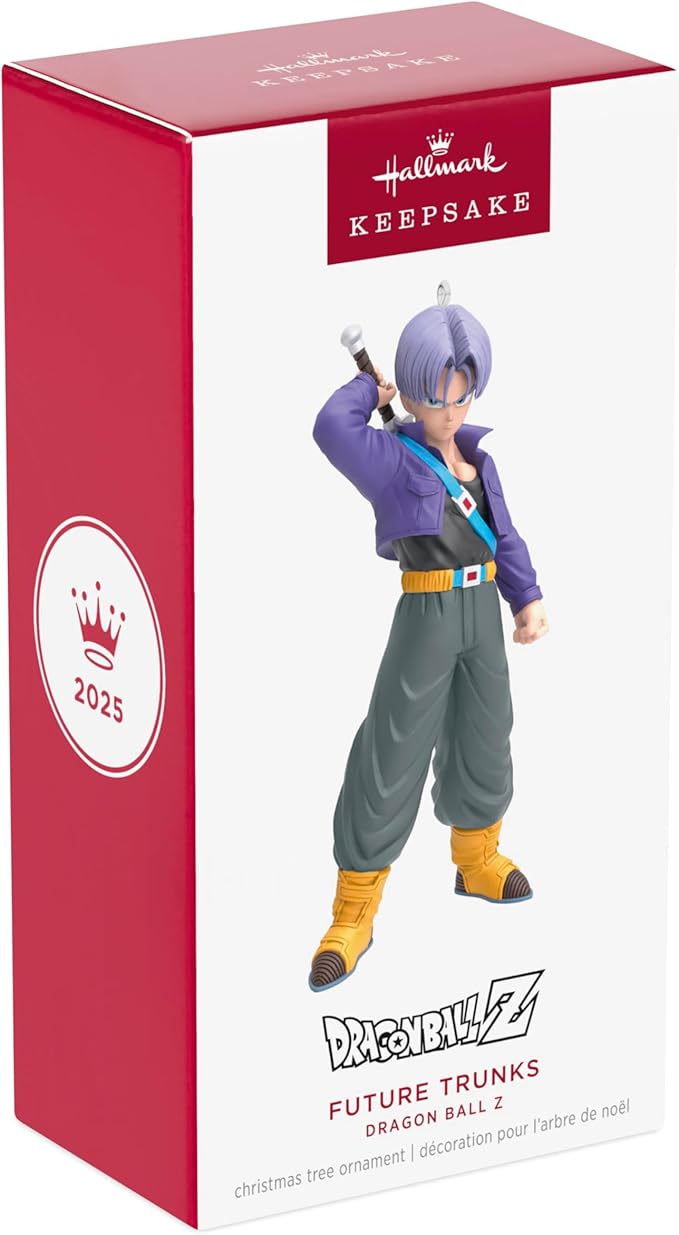 Hallmark Keepsake Christmas Ornament 2025, Dragon Ball Z Future Trunks, Animé Gifts