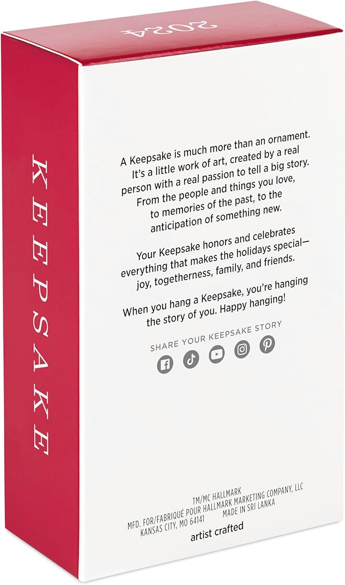 Hallmark Keepsake Christmas Ornament 2024, DC Superman Clark Kent, Gifts for DC Comics Fans